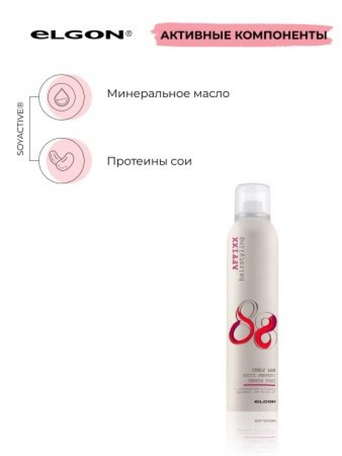 ELGON AFFIXX 88 Флюид для волос для создания локонов Curly Look 200мл