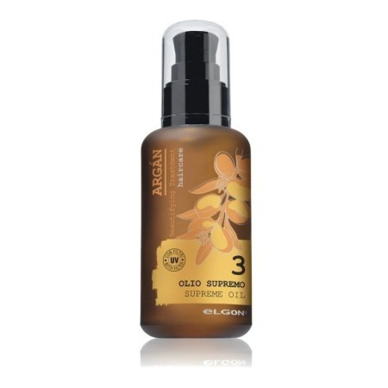 ELGON ARGAN SUPREMO Масло для волос аргановое Argan Olio Supremo NEW 100мл