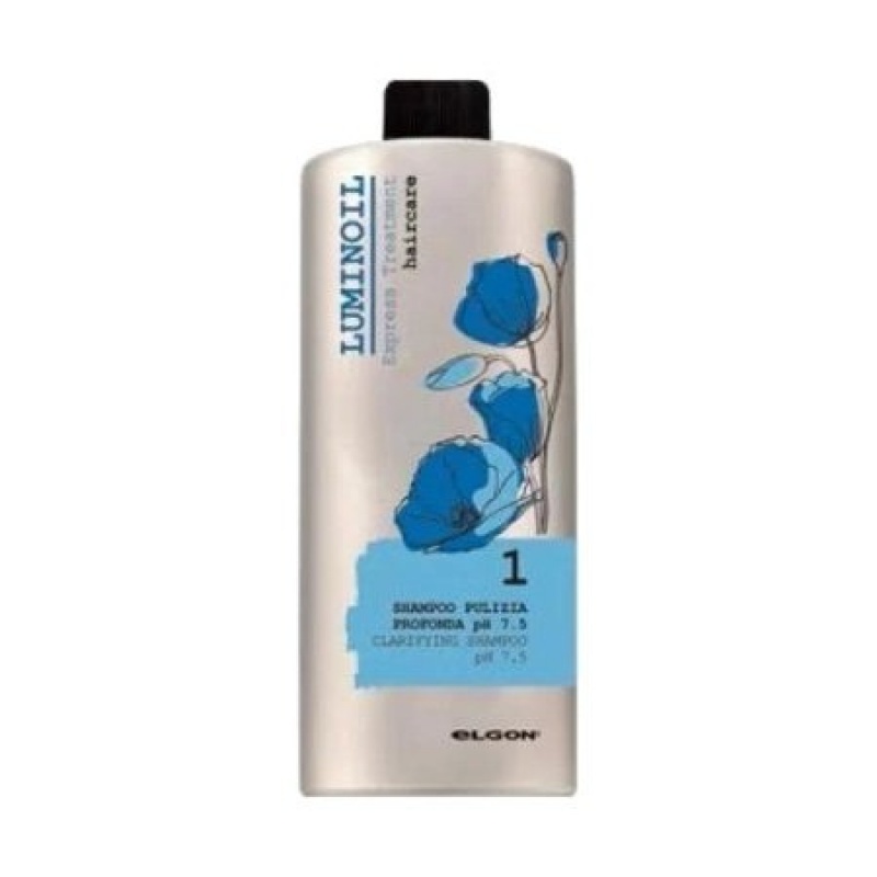 Elgon Luminoil 1 Шампунь для глубокого очищения волос Shampoo Pulizia Profonda 750мл