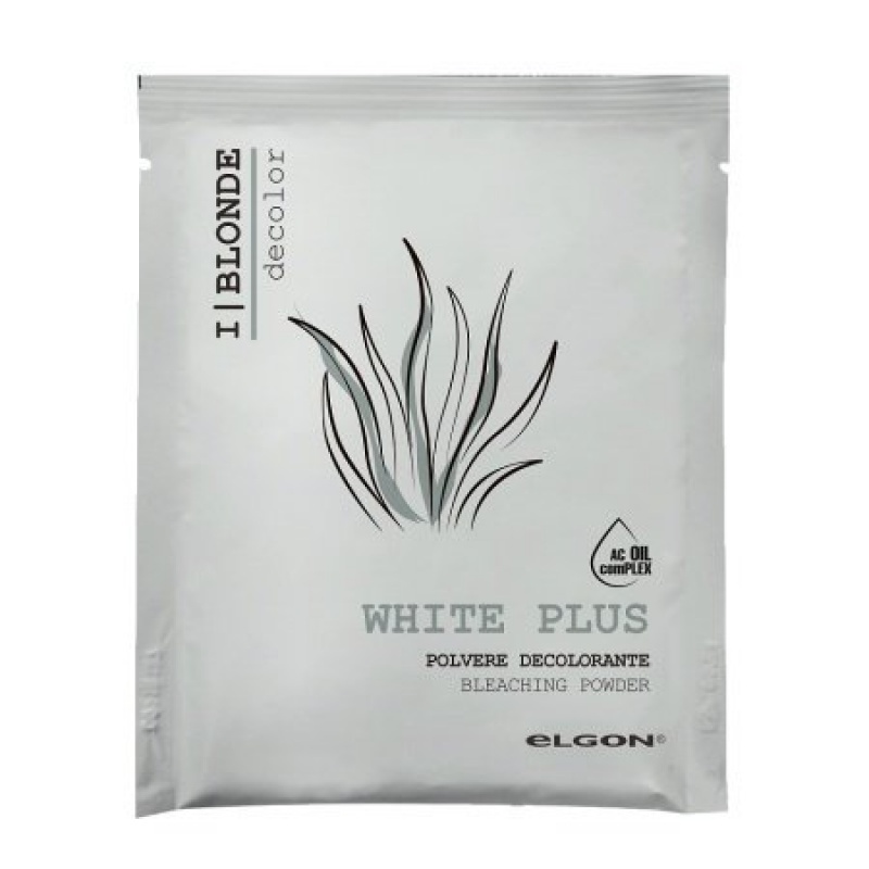 ELGON DECOLOR Порошок обесцвечивающий для волос белый I BLONDE WHITE PLUS 50гр