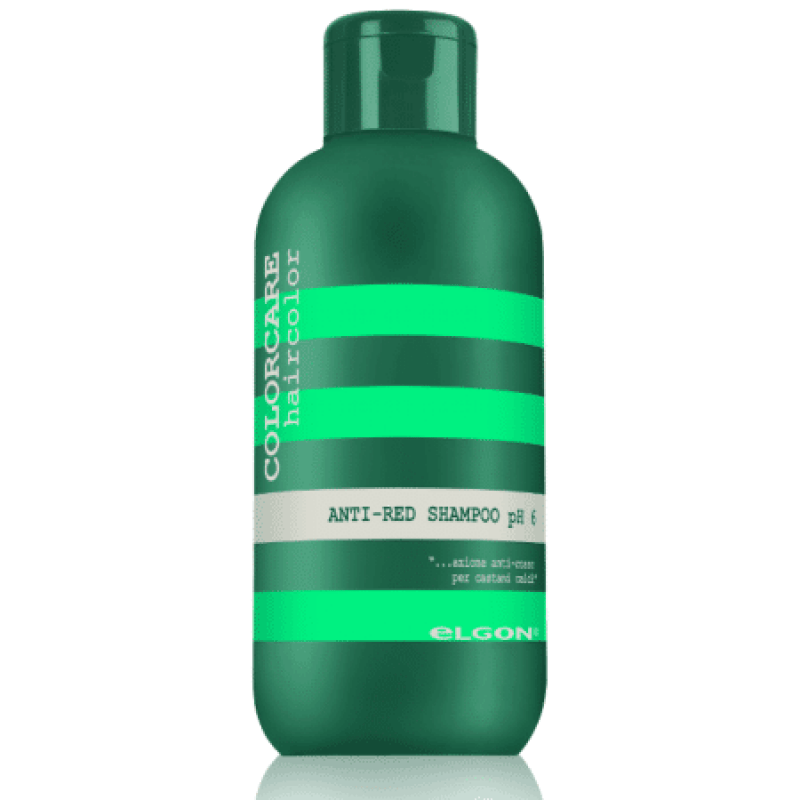 ELGON COLORCARE ANTI-RED Шампунь для волос анти-красный PH 6 300мл