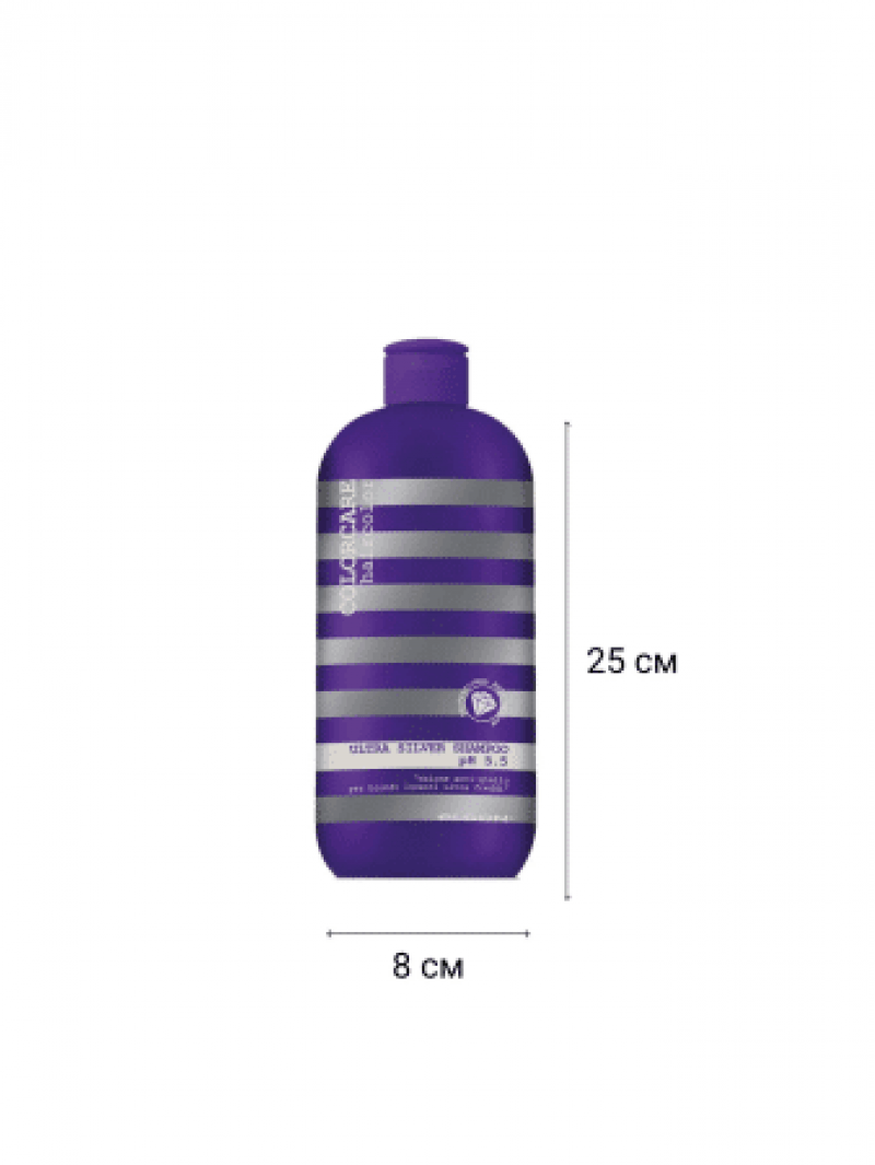 ELGON COLORCARE SILVER ULTRA Шампунь для волос анти-желтый экстра pH 5,5 1000мл