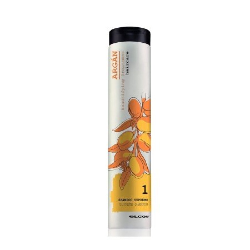 ELGON ARGAN SUPREMO Шампунь для волос аргановый Argan Shampoo Supremo 250 мл